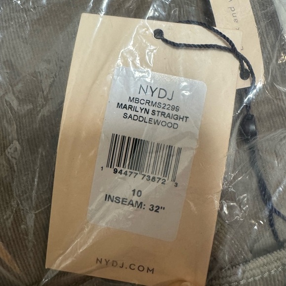 NYDJ stretch corduroy pants - Picture 3 of 8